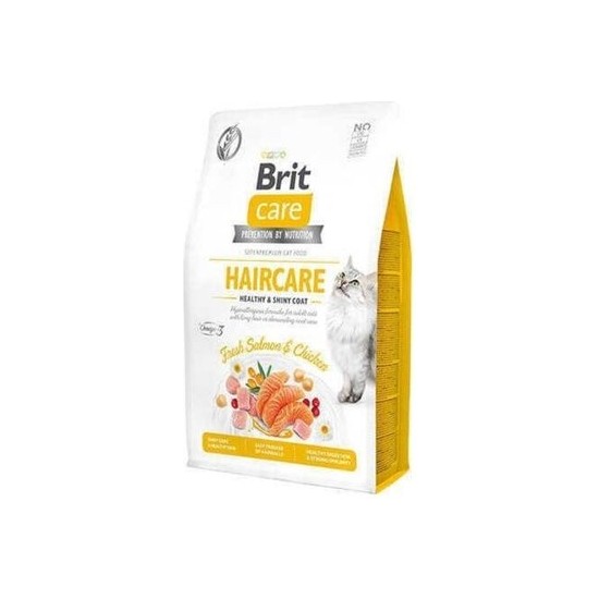 Brit Care Cat G-F Haircare Healthy Shiny Coat Fresh Salmon & Chic