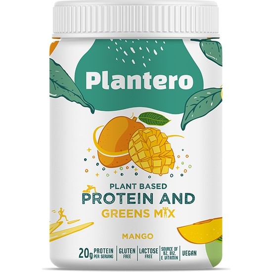 Plantero Mangolu Protein Isolate Blend ™ Supergreens Mix Vitamins