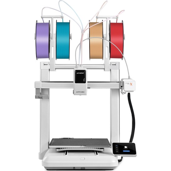 Anycubic Kobra x 3D Yazıcı Modern FDM Teknolojisi ile 260 mm Baskı Hacmi ve Çok Renkli Filament Desteği