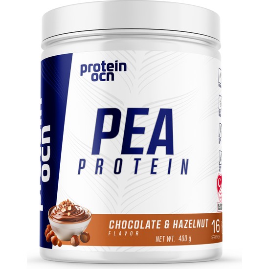 Proteinocean Pea Proteın Chocolate & Hazelnut / 400G - 16 Servis