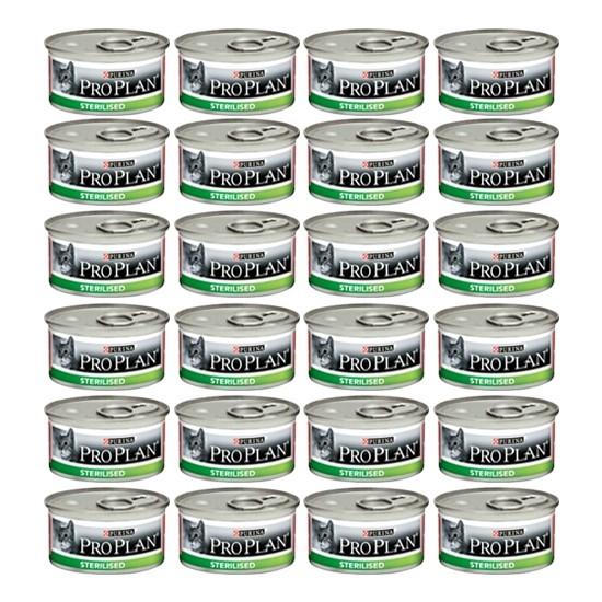 Pro Plan Sterilised Ton Ve Somonlu Kedi Konservesi 85 gr x 24 Adet 7613033