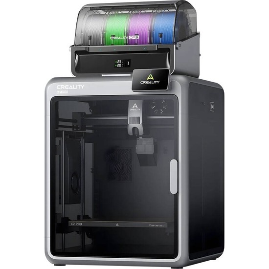 Creality K2 Pro Combo Kapalı Kasa 3D Yazıcı FDM Teknolojisi ile 300 x 300 x 300 mm Baskı Boyutu