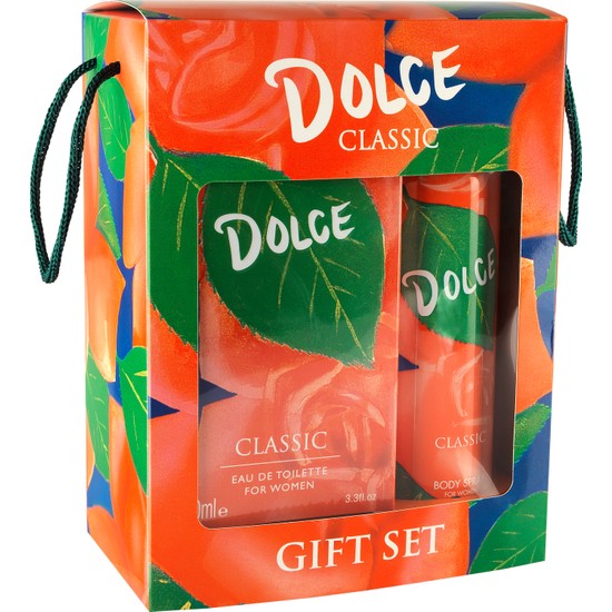 Dolce Kadın Parfüm Deodorant Seti 100 ml Edt + 150 ml Deodorant Kofre