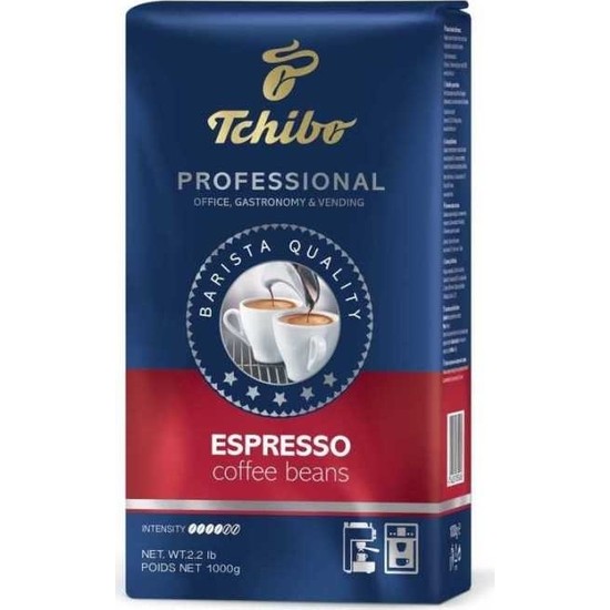 Tchibo Profesional Espresso Çekirdek Kahve 1 Kg Arabica ve Robusta Menşeli Enfes Aroma
