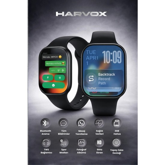 Harvox 11 Pro+ Akıllı Saat Iphone ve Android Tüm Telefonlara Uyumlu