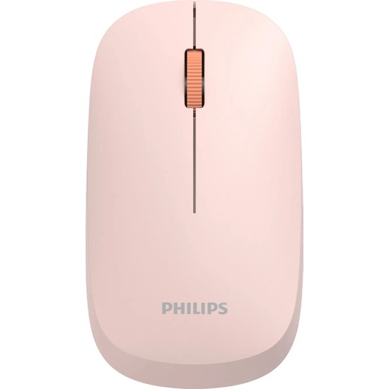 Philips SPK7438 Kablosuz Bluetooth 1600DPI 4 Tuşlu Optik Sessiz Mouse Pembe