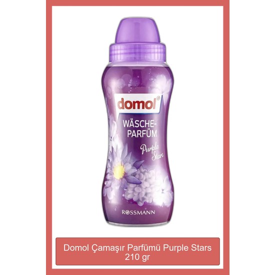 Domol Çamaşır Parfümü 210 gr Kalıcı Koku Yün ve Mikrofiber Dahil Tüm Kumaş Tiplerine Uygun