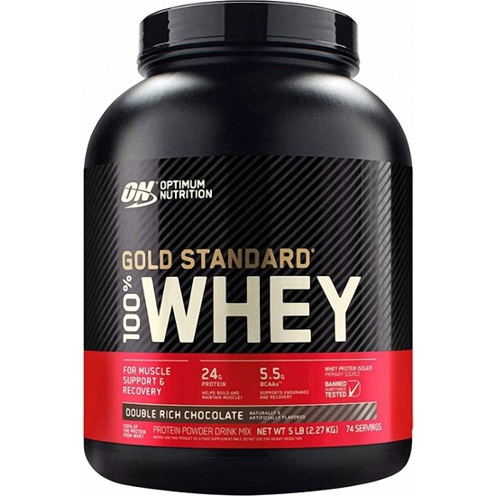 Optimum Nutrition Gold Standard Whey Protein Tozu 2273 Gr Çikolata Aromalı Yetişkinler İçin Besin Desteği