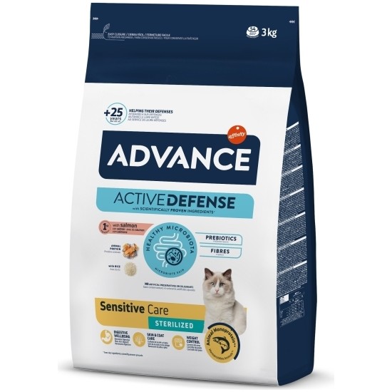 Advance Cat Sterılızed Salmon Sensıtıve 3 Kg