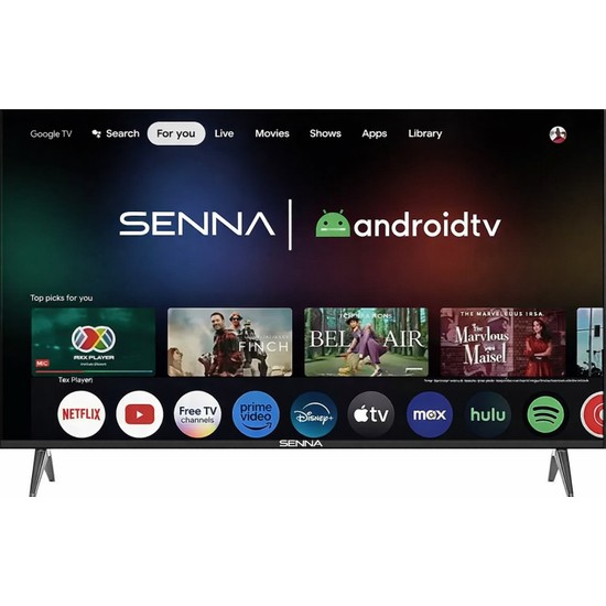 Senna 32WF7500H 32" Android LED TV HD 1366x768 Çözünürlükte Dahili Uydu Alıcısı Var