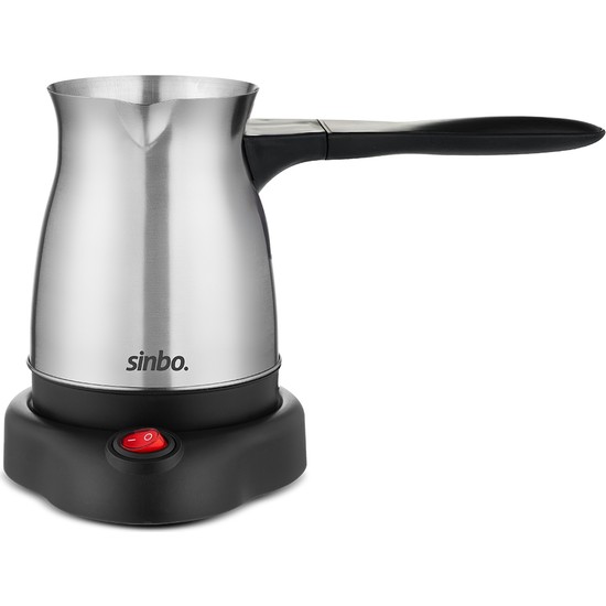 Sinbo SCM-9039 Elektrikli Türk Kahve Makinesi 5 Fincan 500 ml Paslanmaz Çelik Cezve