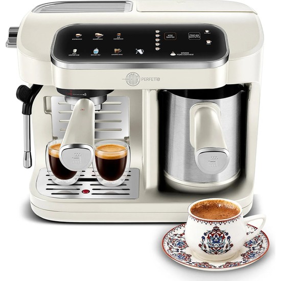 Karaca Hatır Perfetto Espresso ve Türk Kahvesi Makinesi Starlight
