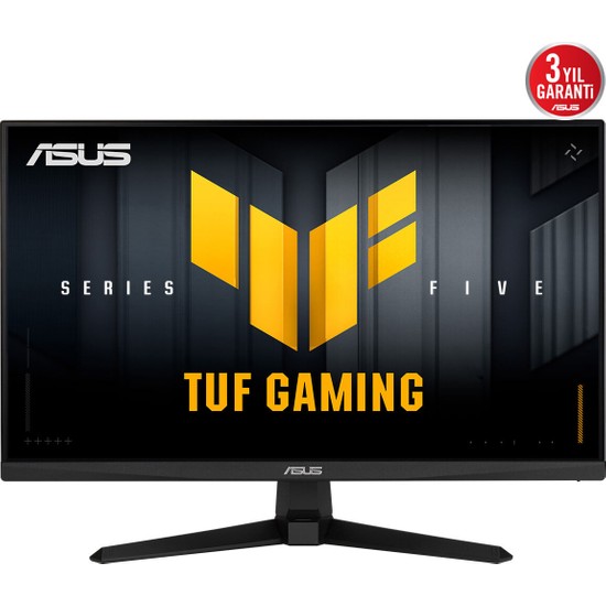 ASUS TUF GAMING VG27AQE5A 27 HDR 2K FAST IPS FreeSync VE G-SYNC UYUMLU 2560x1440 0.3ms 165Hz 300cd DP HDMI Hoparlör 3 Yıl Garanti