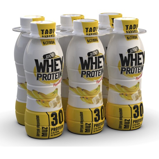 Tazelen 30 Gr Muzlu Whey Protein 6 Adet Doğal Protein Kaynağı