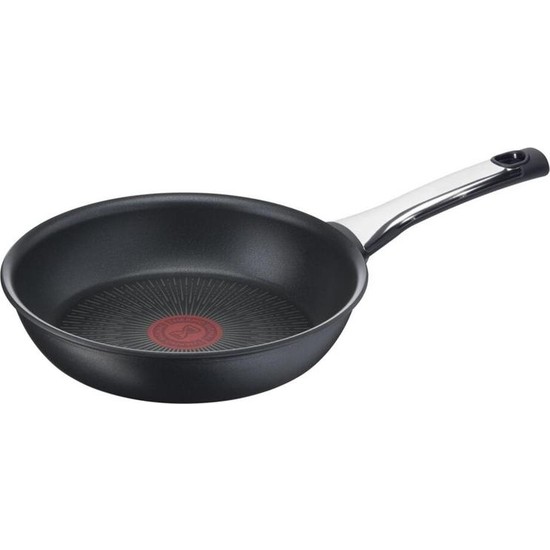 Tefal Excellence 6X İndüksiyon Tabanlı Derin Tava 24 cm Titanyum Kaplama Siyah Renk