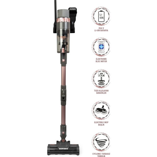 Fantom Quantum P 2050 Dikey Şarjlı Süpürge