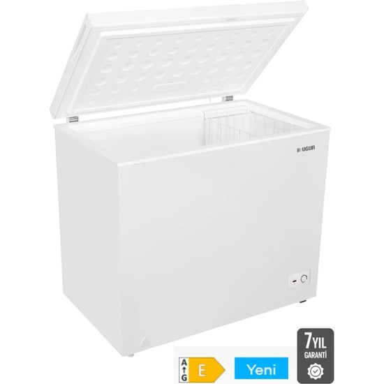 Uğur Sandık Tipi Dondurucu 198 lt E Enerji Sınıfı UED 200 G D/s R65 Ekonomik Soğutucu