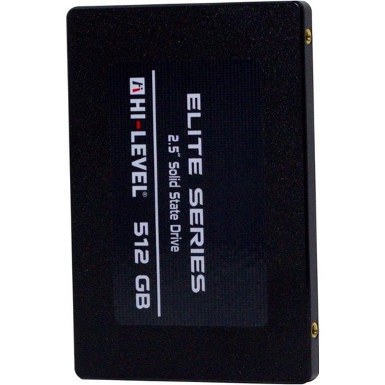 Hi-Level 512GB Elite HLV-SSD30ELT-512G 560-540MB-s 2.5" SATA3 Kızaksız SSD Disk