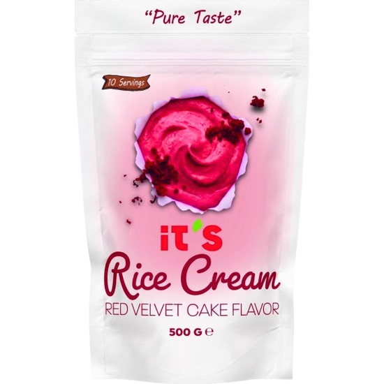 it's Rice Cream Red Velvet Aromalı 500 G Pirinç Kreması