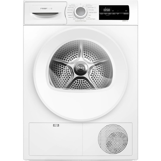 Profilo KM8613HTR 8 kg Isı Pompalı Kurutma Makinesi