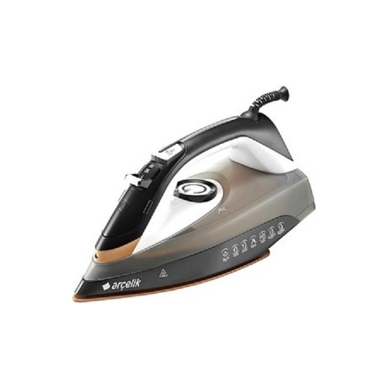 Arçelik 2400W Güçlü K 4618 Buharlı Ütü Seramik Taban Kireç Önleme ve Hızlı Isınma Özellikleriyle