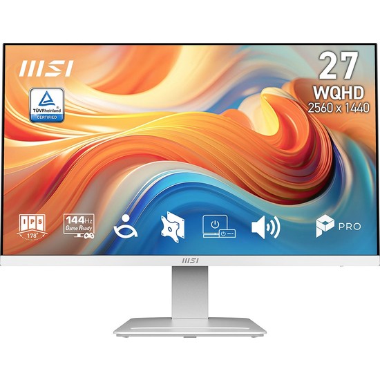 MSI Msı Pro MP273QW E14 27 Inç 144Hz 1ms 2k Wqhd Freesync IPS Monitör