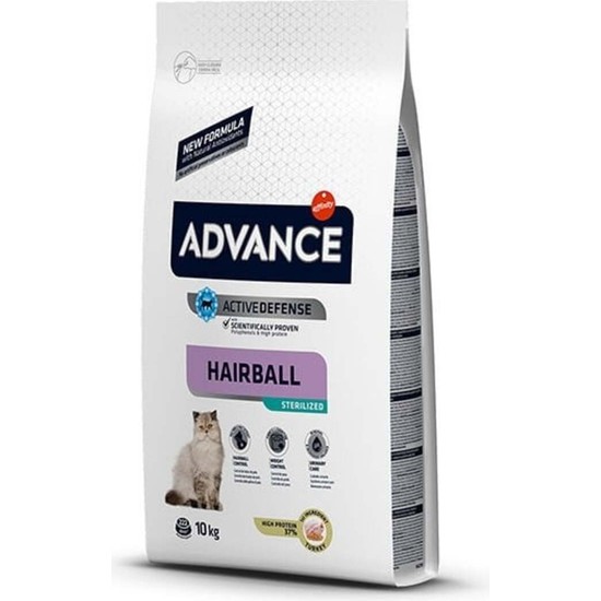 Advance Cat Sterılızed Haırball 10 Kg