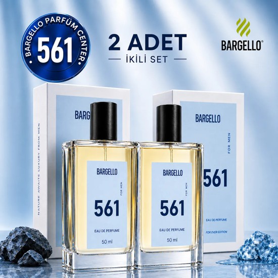 Bargello 561x2(2adet) Erkek Parfüm Fresh 50 Ml Edp