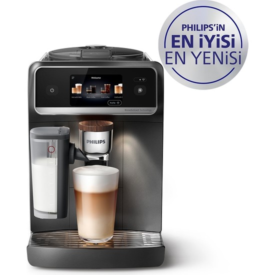 Philips 8000 Serisi Café Aromis Kahve Makinesi, Evde Kafe Kalitesi, 54 farklı içeçek, EP8757/92