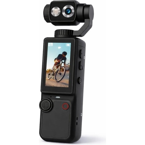 Azurtech Q8 Vlog Kamera – 32GB Hafıza Kartlı, Manuel Döner Lens, Stereo Ses, Mini Profesyonel Çekim