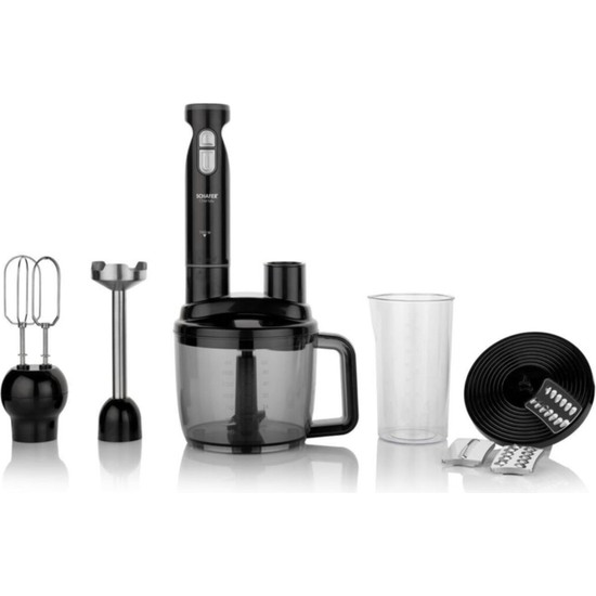 Schafer Çoklu Set 1500 W Güçlü Chef Mix Mega Blender Set 1 lt Ölçü Kabı ve 1,2 lt Doğrayıcı