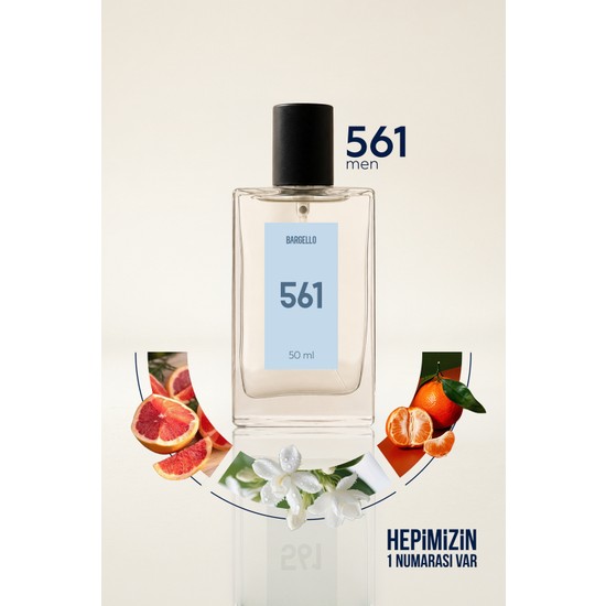 Bargello 561 Erkek Parfüm Edp Fresh 50 Ml