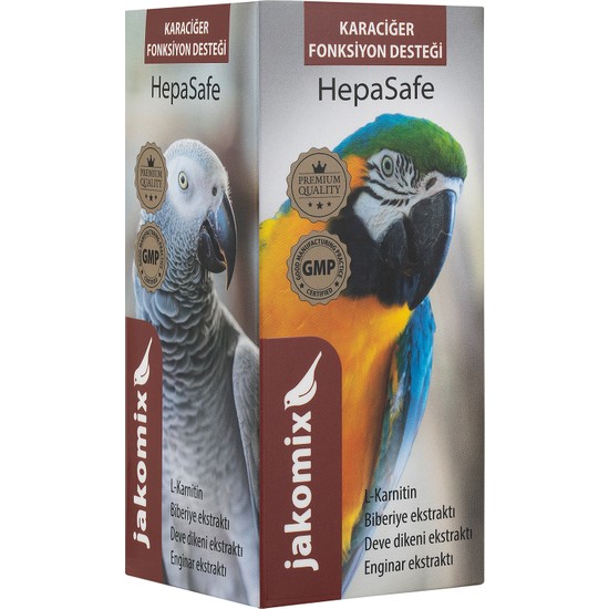 Jakomix HepaSafe 30 ml | Karaciğer ve Metabolizma Desteği | Tüm Kafes Kuşları İçin