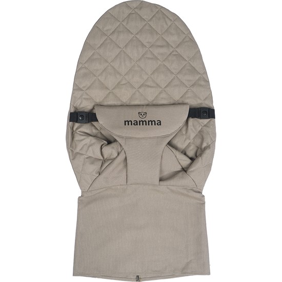Mamma Premium Cotton Ana Kucağı Yedek Kılıfı 0 - 13 kg Çıkartılabilir Kılıf Kahverengi Yumuşak Pamuk