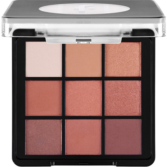 Flormar 9'lu Kompakt Göz Farı Paleti 003 Sunset Renkli Kremsi Dokulu Uzun Süre Kalıcı