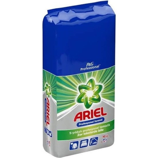 Ariel Beyazlar Toz Çamaşır Deterjan 10 kg 67 Yıkama Ultra Temizlik ve Leke Çıkarma Gücü