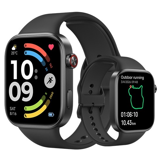 Xiaomi Redmi Watch 6 Obsidian Black Siyah Akıllı Saat (Xiaomi Tr Garantili)