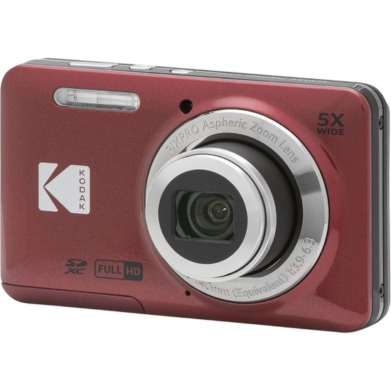 Kodak Pixpro Dijital Fotoğraf Makinesi Kırmızı – FZ55