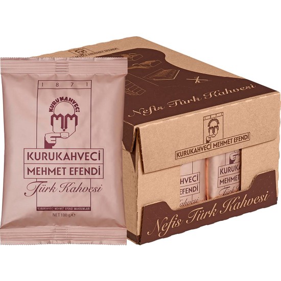 Mehmet Efendi Türk Kahvesi 100g x 25adet