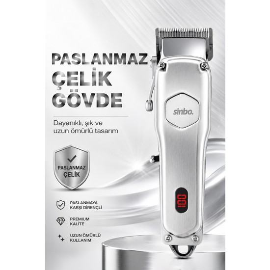 Sinbo SHC-1905 Şarjlı Saç Kesme Makinesi