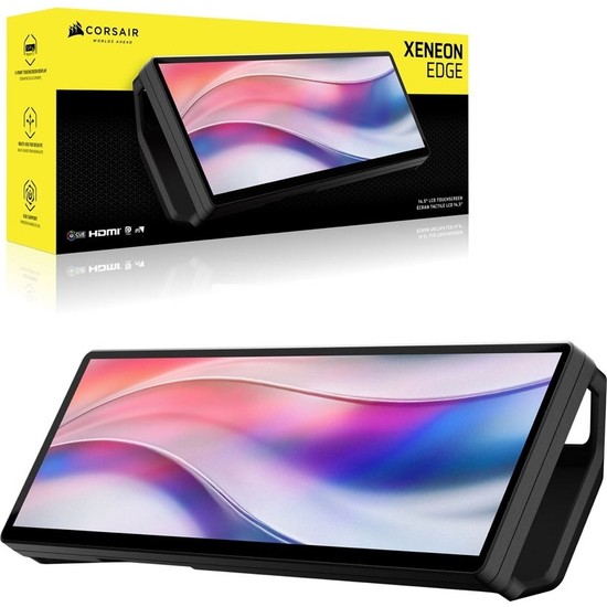 Corsair Corsaır Xeneon Edge 14.5" 60Hz Dokunmatik Beyaz Yayıncı EKRANI-CC-9011306-WW