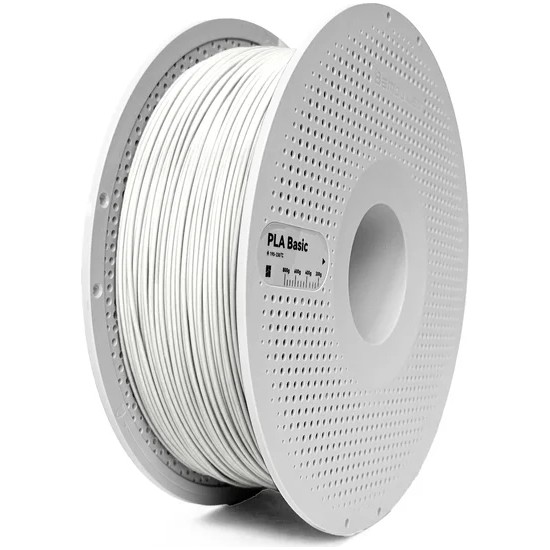 Bambu Lab PLA Basic Beyaz Filament 1.75mm 1 Kg - Makaralı