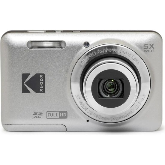 Kodak Pixpro FZ55 Dijital Fotoğraf Makinesi (Gümüş)