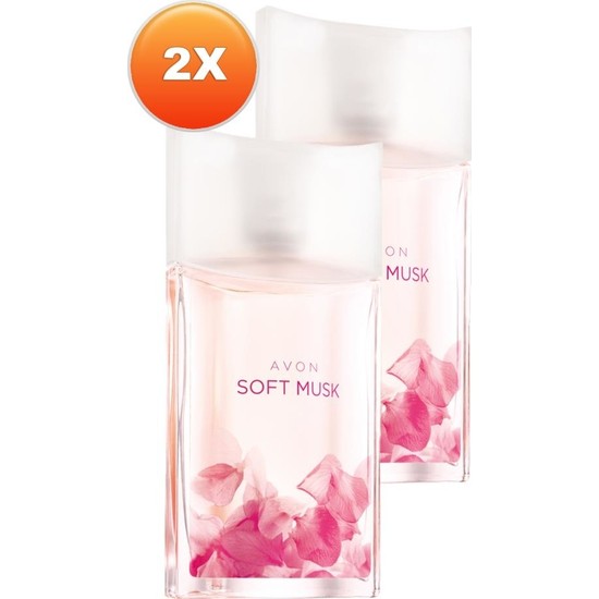 Avon Soft Musk Edt 50 ml 2'li