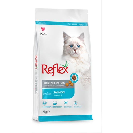 Reflex Kısırlaştırılmış Somon Balıklı Yetişkin Kedi Maması 2 kg
