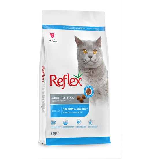 Reflex Somonlu Hamsili Yetişkin Kedi Maması 2 kg
