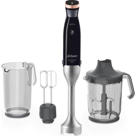 Arzum AR1114-S Technoart Maxi Neo Blender Seti Siyah