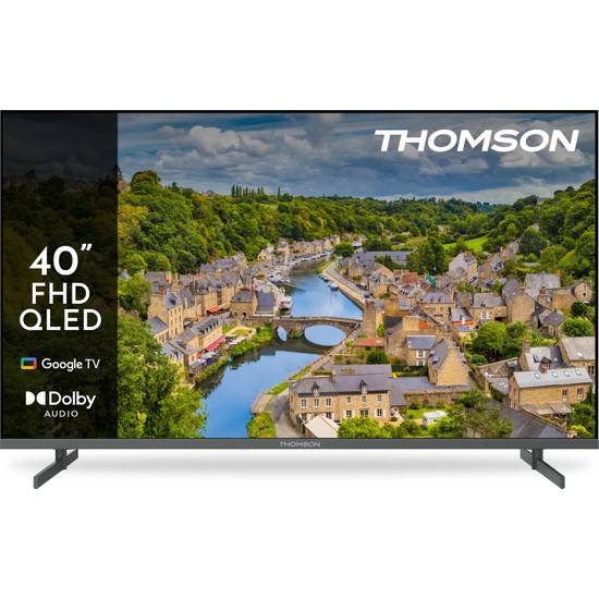 THOMSON 40FQG3S15K 40" 102 Ekran Uydu Alıcılı Full HD Google Smart QLED TV