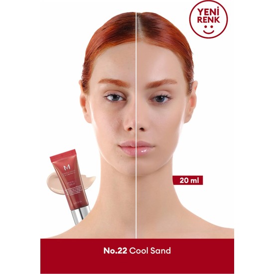 MISSHA Mükemmel Kapatıcılık Sunan Çok Fonksiyonlu M Perfect Cover BB Cream Ex SPF42PA+++ No,22 20ml