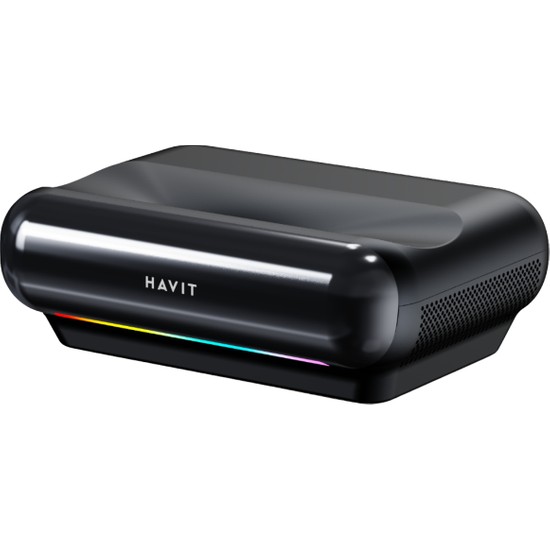 Havit PJ610 Plus Ultra Kısa Mesafe Dlp Projeksiyon Cihazı (900 Ansı / 4K Destekli / Google Tv)